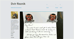 Desktop Screenshot of dvirreznik.com
